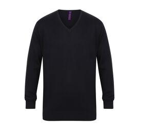 Henbury HY720 - Sweater V-hals heren