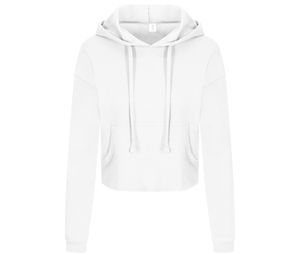 AWDIS JH016 - Dames korte sweater Arctic White