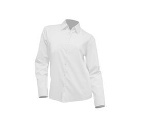 JHK JK601 - Dames Oxford overhemd White
