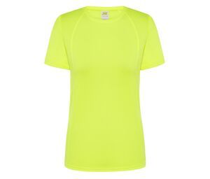 JHK JK901 - Dames sport T-shirt Gold Fluor