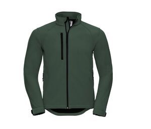 Russell JZ140 - Softshell jack Bottle Green