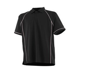 Finden & Hales LV370 - Performance Polo-Shirt Black
