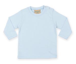 Larkwood LW021 - T-shirt lange mouw baby Pale Blue