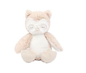 Mumbles MM060 - Pluche knuffel mini versie Owl / Light Brown