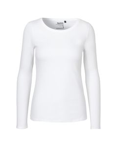 Neutral O81050 - T-shirt lange mouwen dames White