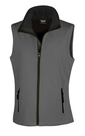 Result R232F - Core Dames Printable Softshell Bodywarmer