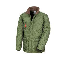 RESULT RS196 - Veste style cavalier Olive Green