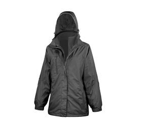 RESULT RS400F - Parka femme 3 en 1 Black