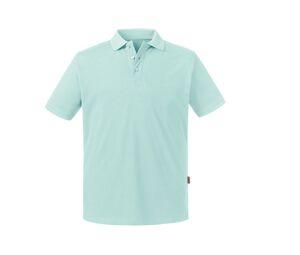 RUSSELL RU508M - Polo organique homme Aqua