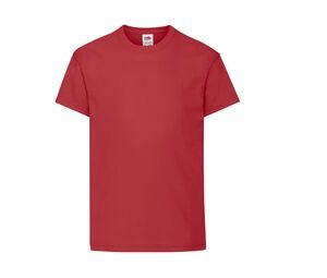 Fruit of the Loom SC1019 - Children's T-Shirt Red