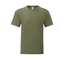 Fruit of the Loom SC150 - ICONIC T-shirt Heren Classic Olive
