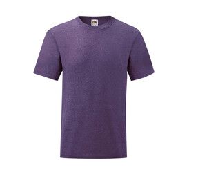 Fruit of the Loom SC230 - Katoenen T-shirt Heather Purple