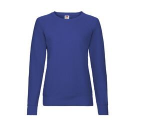 Fruit of the Loom SC361 - Lady-Fit Lichtgewicht Raglan Sweatshirt Royal blue