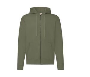 Fruit of the Loom SC374 - Hoodie Sweat Jack (62-062-0) Classic Olive