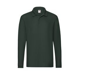 Fruit of the Loom SC384 - Premium Polo Lange Mouw (63-310-0) Forest Green
