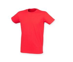Skinnifit SF121 - The Feel Good Heren T-Shirt Bright Red