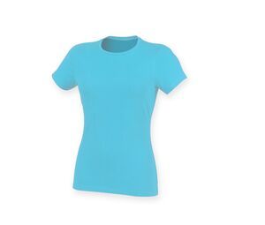 Skinnifit SK121 - The Feel Good Dames T-Shirt Surf Blue