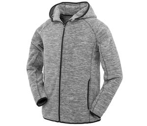 Spiro SP245M - Heren fleece sweatshirt Grey / Black