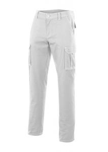 VELILLA V3001 - BROEK MULTI-POCKET White