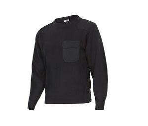 VELILLA VL100 - DIKKE SWEATER RONDE HALS Black