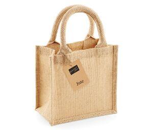 Westford mill WM411 - Small burlap gift bag Natural