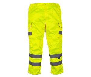 Yoko YK018T - High visibility werkbroek  Hi Vis Yellow