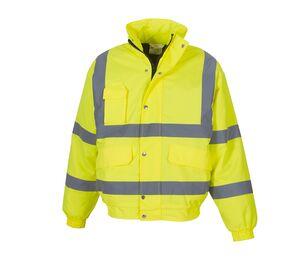 Yoko YK211 - High visibility bomber jas Hi Vis Yellow