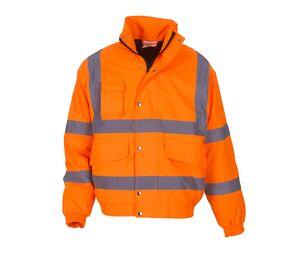 Yoko YK211 - High visibility bomber jas Hi Vis Orange