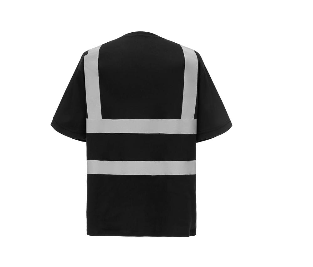 Yoko YK410 - Hoge zichtbaarheid korte mouwen T-shirt