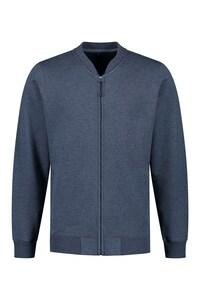 LEMON & SODA LEM3224 - Heavy Sweater Cardigan Unisex Navy Heather