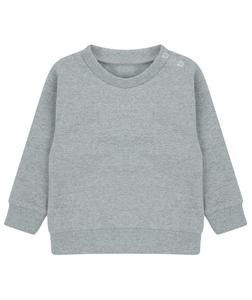 Larkwood LW800 - Ecologische kindersweater Heather Grey