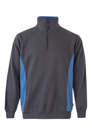 Velilla 105704 - TWO-TONE QUARTERZIP SWEATSHIRT