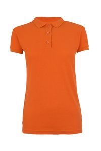 Mukua MK214CV - WOMEN'S SHORT SLEEVE POLO 210 Orange