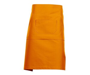NEWGEN TB203 - Cotton mid-length bartender's apron Orange