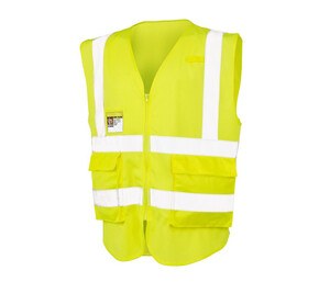 RESULT RS479X - EXECUTIVE COOL MESH SAFETY VEST Fluorescent Yellow