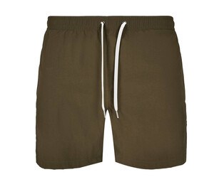 Build Your Brand BY050 - Strandshorts Olive