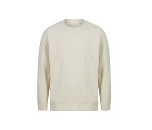 SF Men SF530 - Regenerated cotton and recycled polyester sweatshirt Light Stone