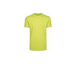 Build Your Brand BY004 - T-shirt met ronde hals Frozen Yellow