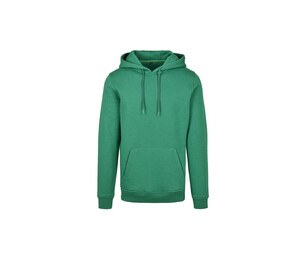 Build Your Brand BY011 - Zware sweater met capuchon Forest Green