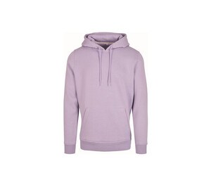 Build Your Brand BY011 - Zware sweater met capuchon Lilac