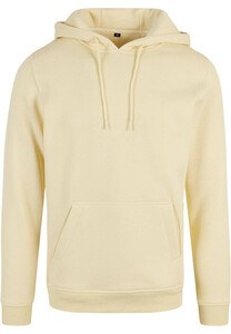 Build Your Brand BY011 - Zware sweater met capuchon Soft Yellow
