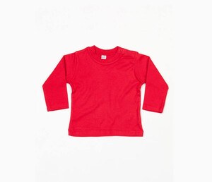Babybugz BZ011 - Baby T-shirt met lange mouwen Red