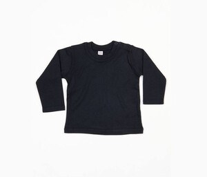Babybugz BZ011 - Baby T-shirt met lange mouwen Black