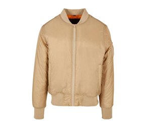 Build Your Brand BY030 - Bomberjack Union Beige