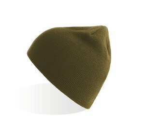 ATLANTIS HEADWEAR AT236 - Recycled polyester beanie Olive