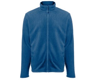 BLACK&MATCH BM700 - Men's zipped fleece jacket Royal Blue