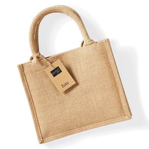 Westford mill WM412 - Jute mini geschenkverpakking