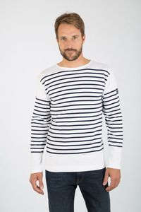 Armor lux AM1140 - Gestreepte Shirt Lange Mouw Marine